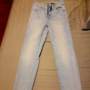 American Eagle Ne(x)t Level Jegging, 00, light blue